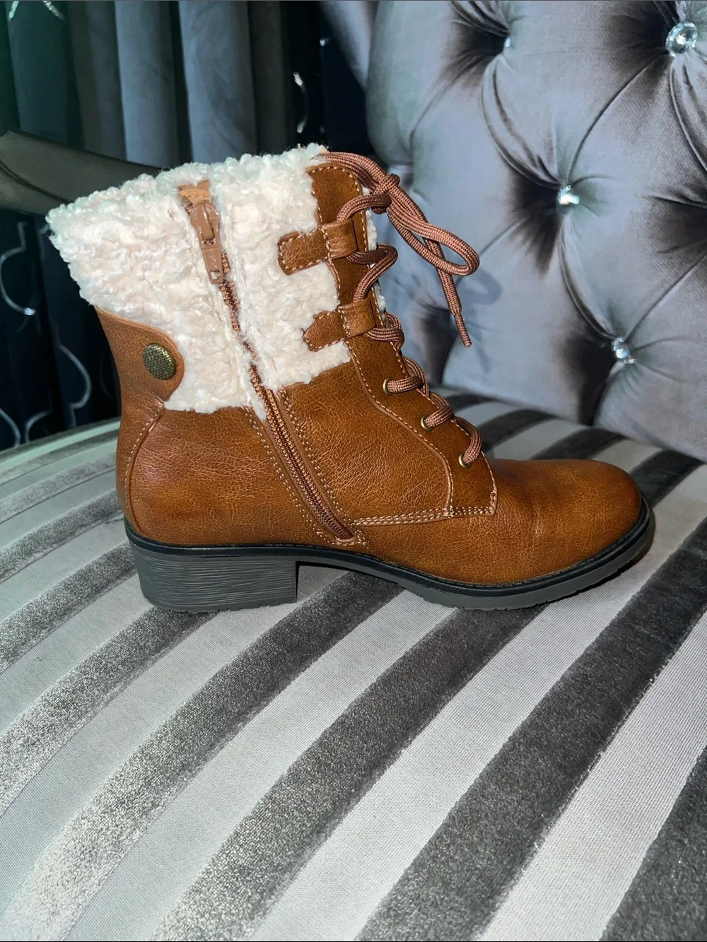 BareTraps worn only